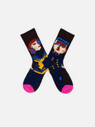 Men's Patterned Crew Socks Eleven Oasis