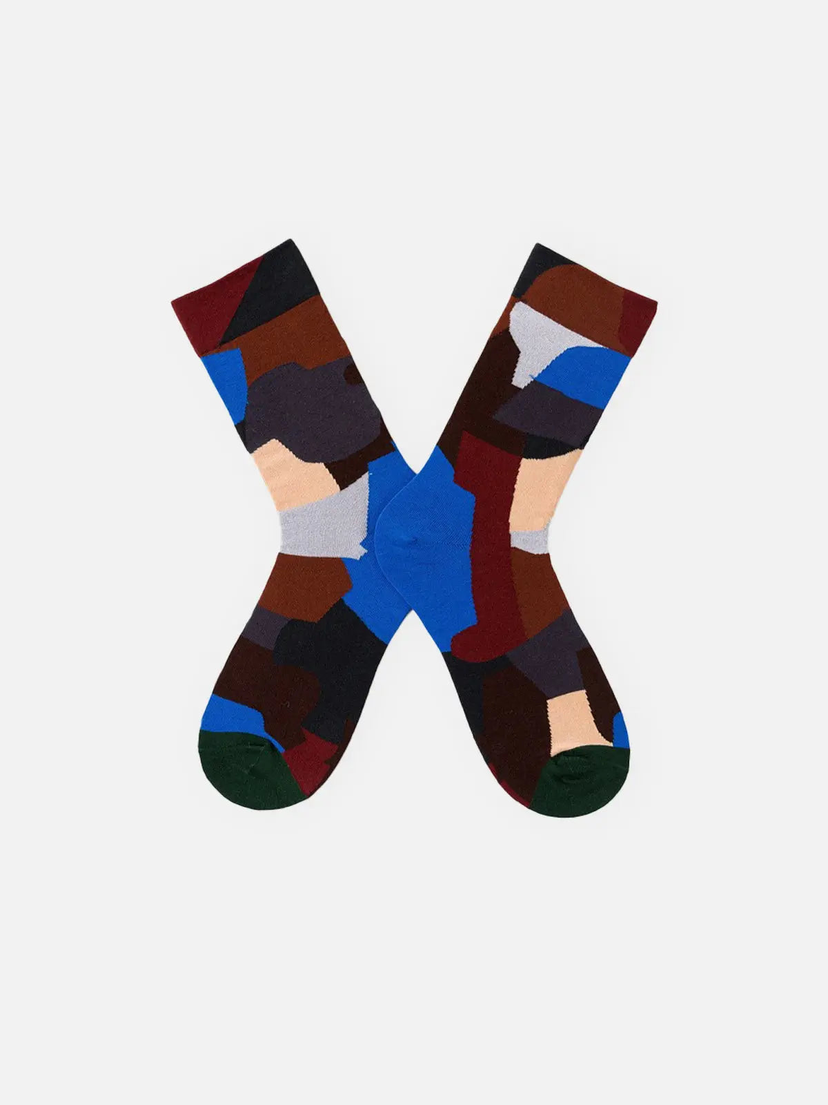 Men's Patterned Crew Socks Eleven Oasis