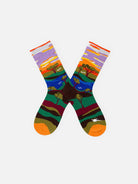 Men's Patterned Crew Socks Eleven Oasis