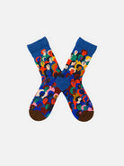 Men's Patterned Crew Socks Eleven Oasis
