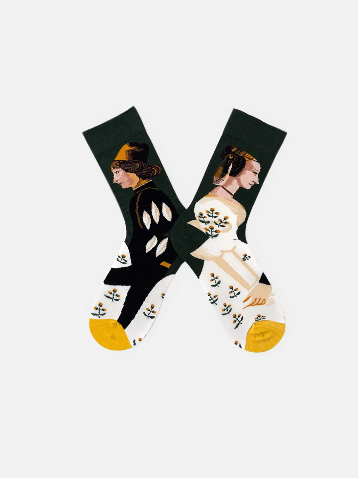 Men's Patterned Crew Socks Eleven Oasis