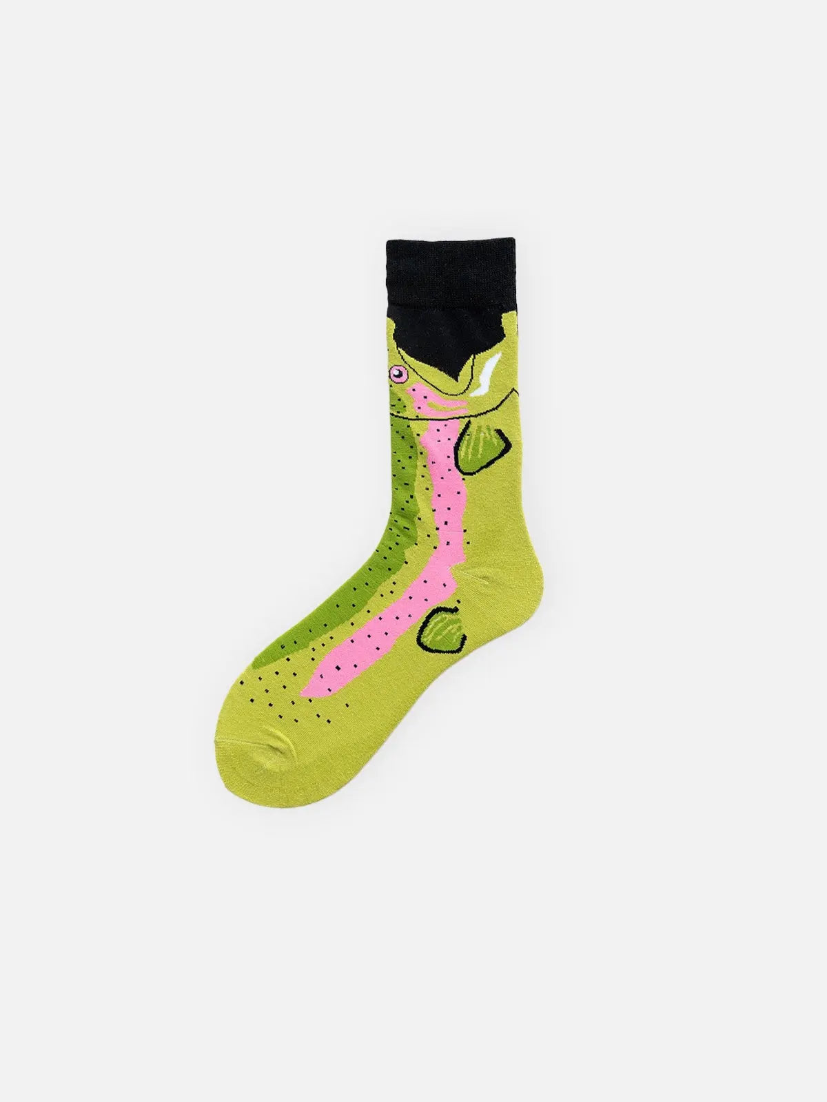 Men's Ocean Pattern Crew Socks Eleven Oasis