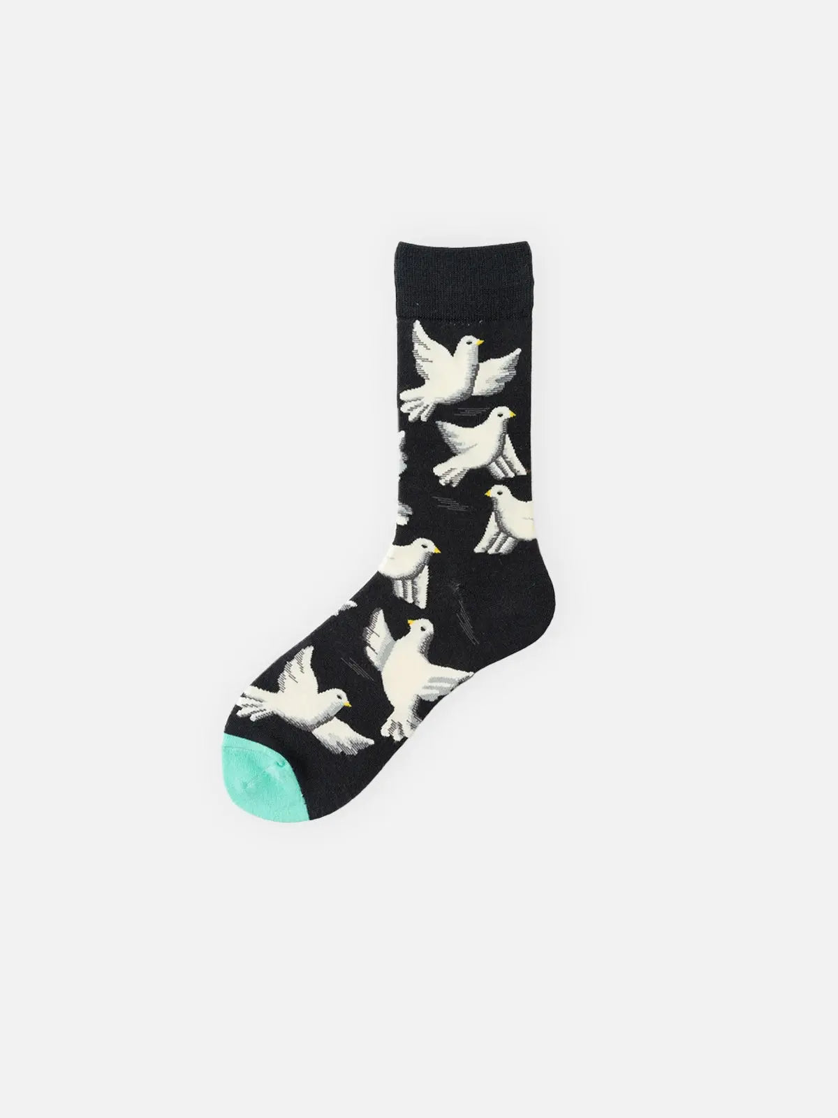 Men's Animal Pattern Crew Socks Eleven Oasis