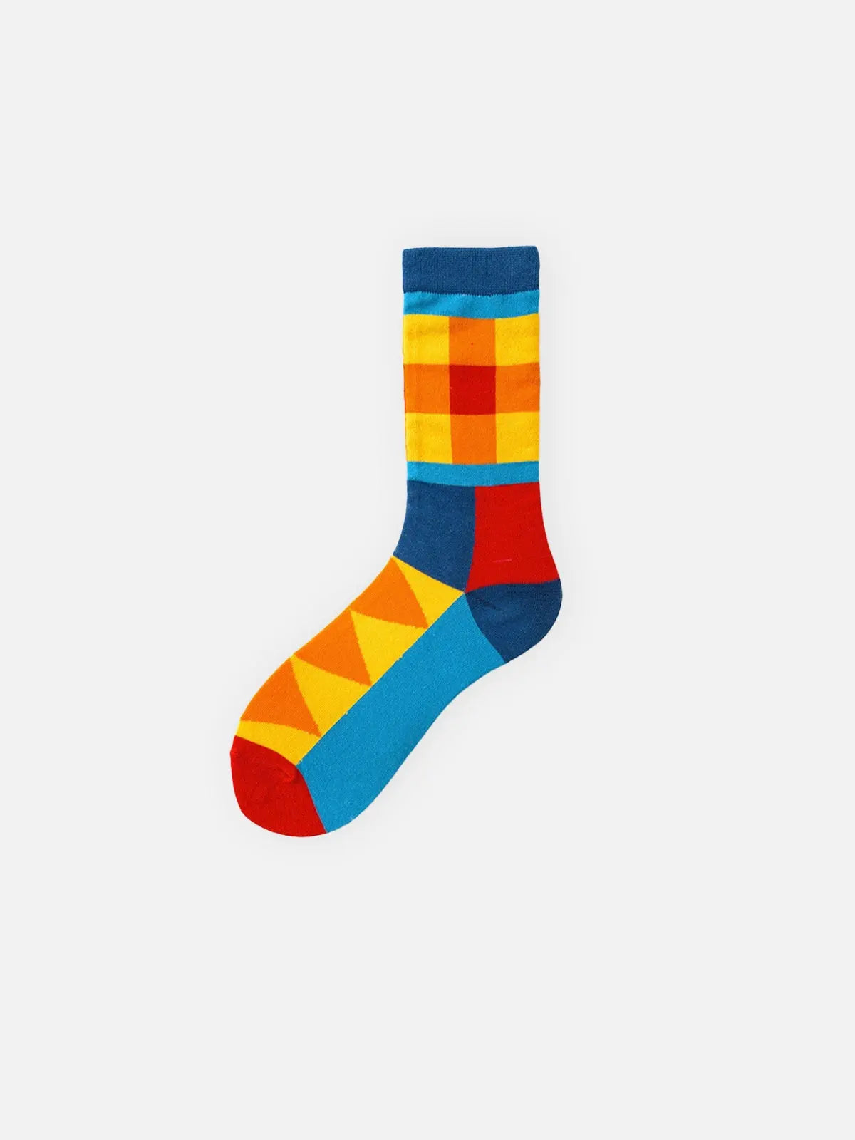 Men's Artistic Pattern Crew Socks Eleven Oasis