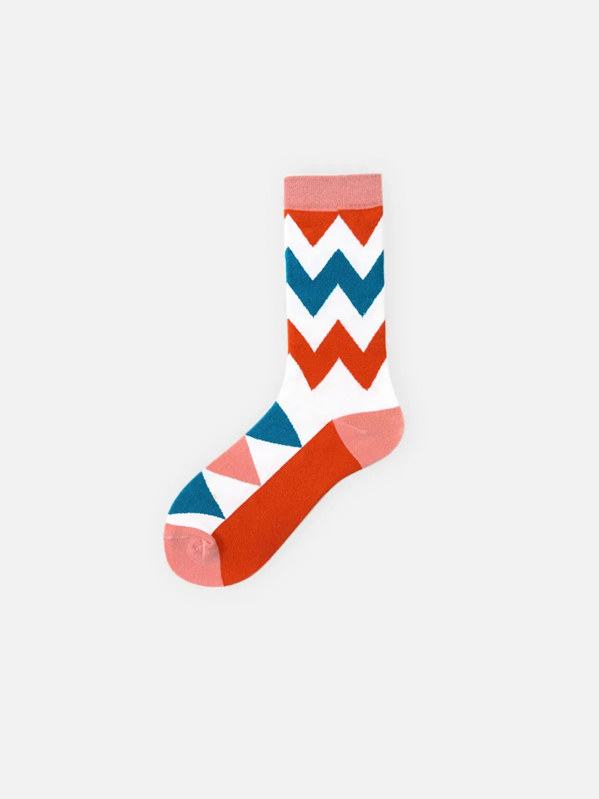 Men's Artistic Pattern Crew Socks Eleven Oasis