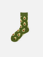 Men's Food Pattern Crew Socks Eleven Oasis