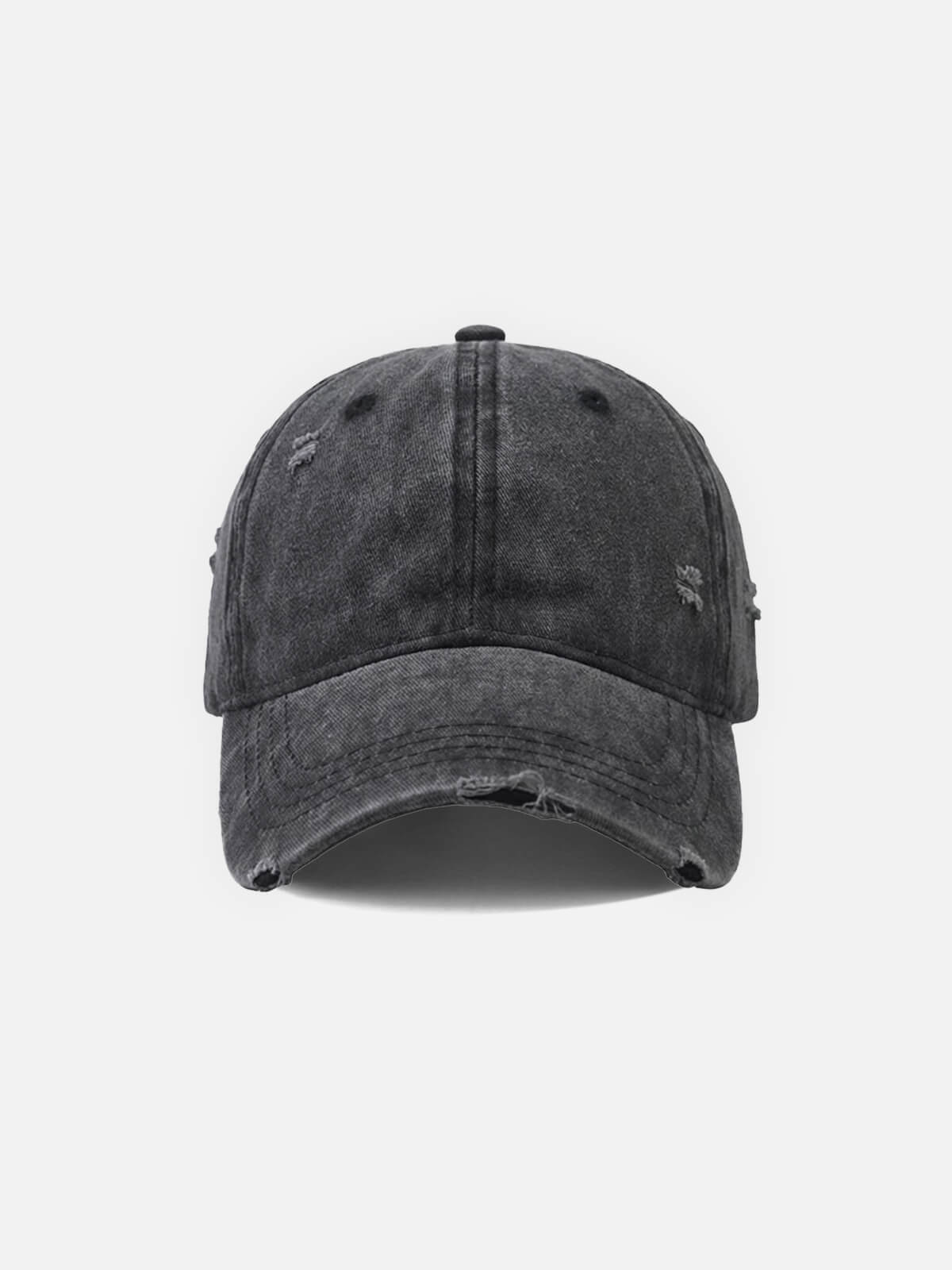 Customizable Bowling Strike Distressed Washed Cotton Baseball Cap Eleven Oasis