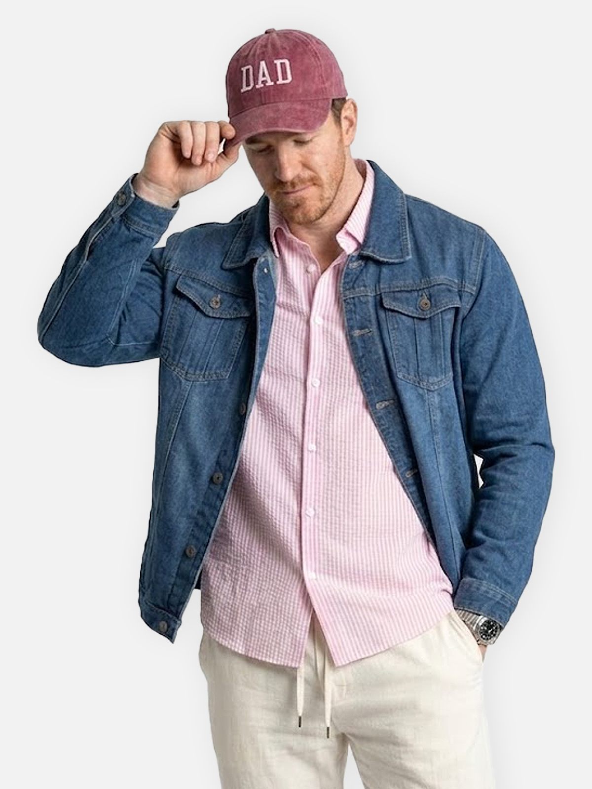 Men's Classic Stripe Long Sleeve Shirt Eleven Oasis