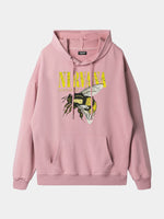 Men's Nirvana-Inspired"Love Buzz"Graphic Hoodie Eleven Oasis