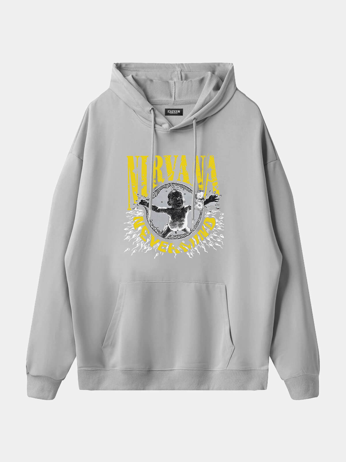 Men's Nirvana Baby-Inspired Graphic Hoodie Eleven Oasis