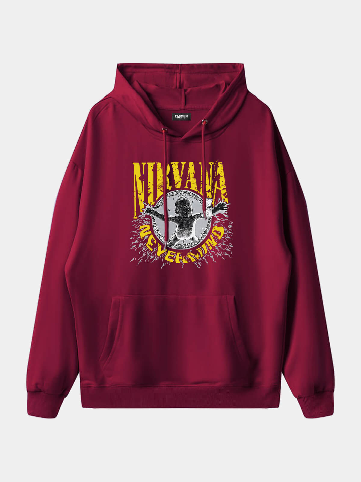 Men's Nirvana Baby-Inspired Graphic Hoodie Eleven Oasis