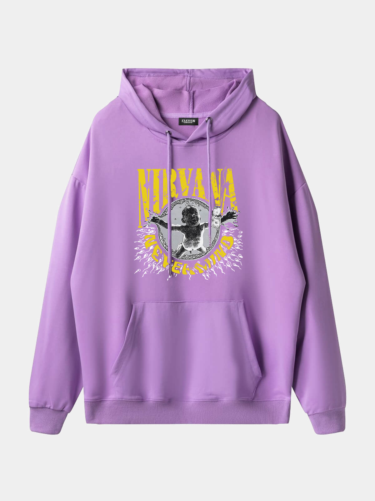 Men's Nirvana Baby-Inspired Graphic Hoodie Eleven Oasis