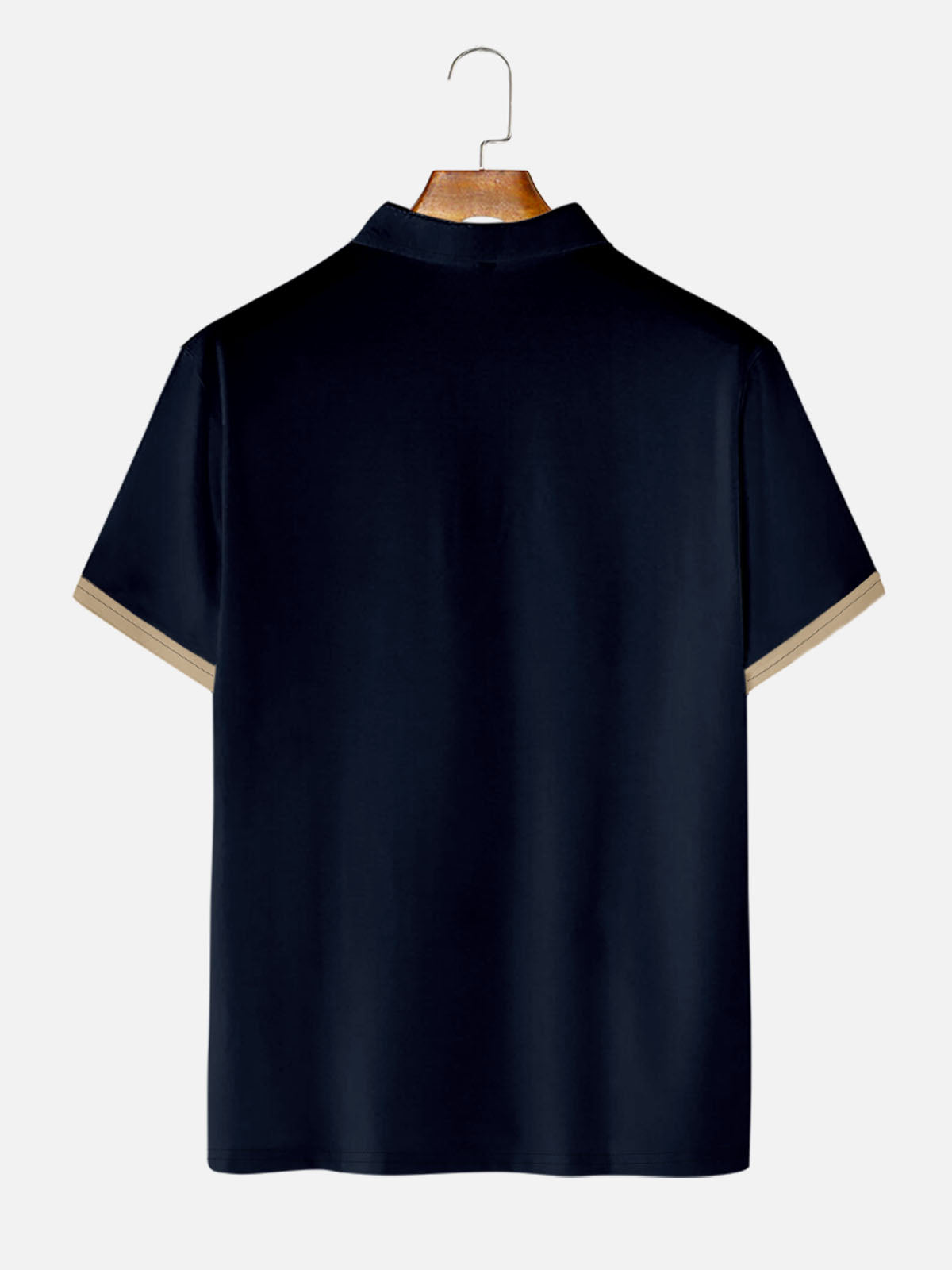 Men's Argyle Panel Short Sleeve Polo Shirt Eleven Oasis