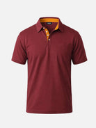 Men's Mélange Pocket Short Sleeve Polo Shirt Eleven Oasis
