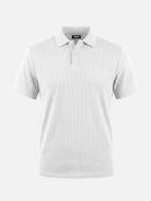 Men's Slim Fit Textured Polo Shirt ElevenOasis
