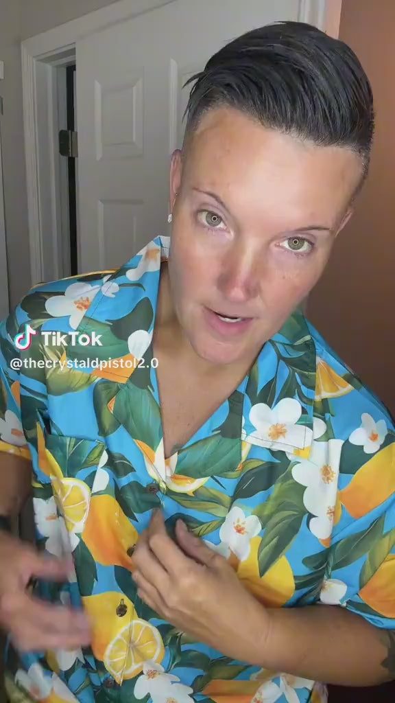 Men's Citrus Grove Hawaiian Short Sleeve Shirt