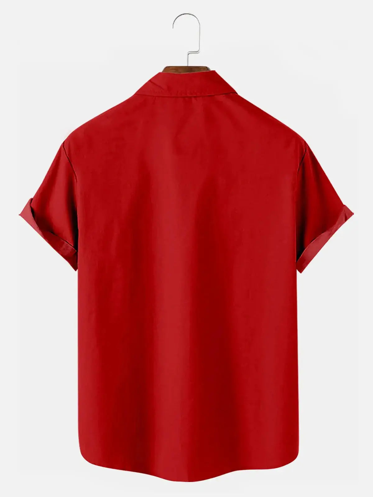 Christmas Muscle Santa Men's Short Sleeve Shirt ElevenOasis
