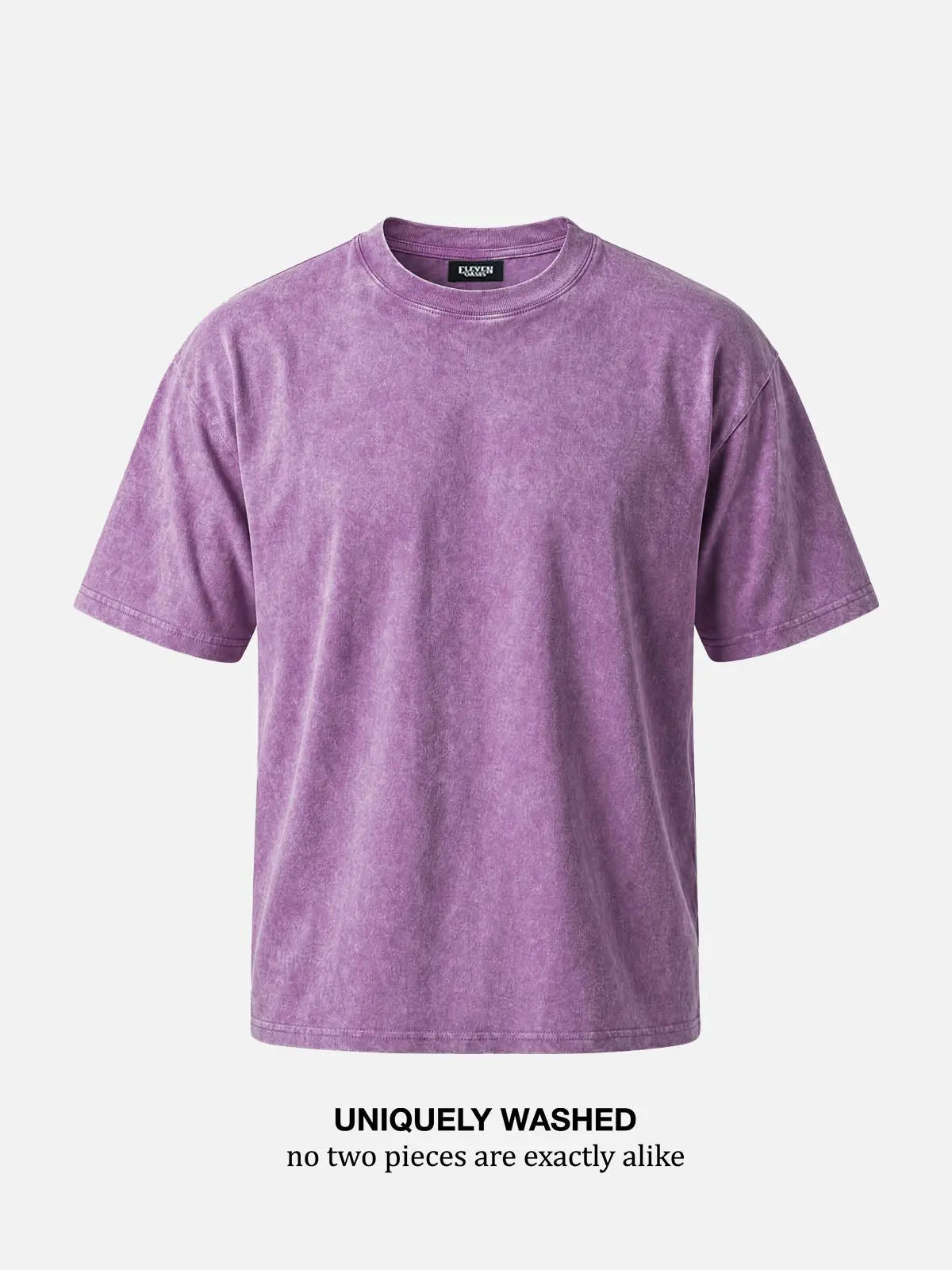 Men's Mineral Wash Cotton Short Sleeve T-Shirt Eleven Oasis