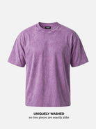 Men's Mineral Wash Cotton Short Sleeve T-Shirt Eleven Oasis
