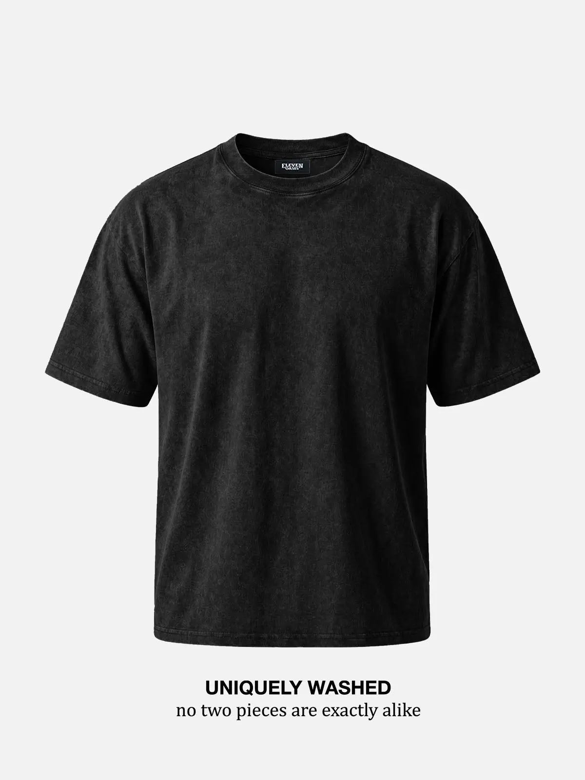 Men's Mineral Wash Cotton Short Sleeve T-Shirt Eleven Oasis