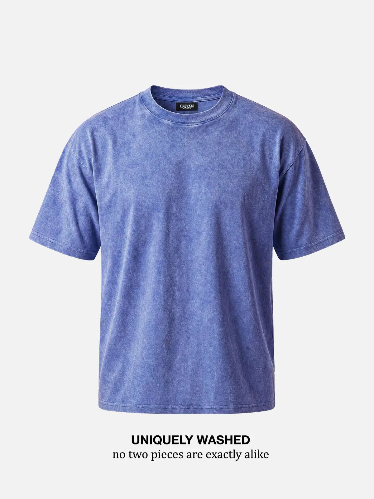 Men's Mineral Wash Cotton Short Sleeve T-Shirt Eleven Oasis