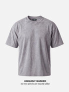 Men's Mineral Wash Cotton Short Sleeve T-Shirt Eleven Oasis