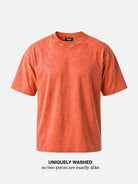 Men's Mineral Wash Cotton Short Sleeve T-Shirt Eleven Oasis