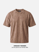 Men's Mineral Wash Cotton Short Sleeve T-Shirt Eleven Oasis