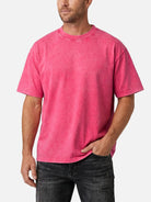 Men's Mineral Wash Cotton Short Sleeve T-Shirt Eleven Oasis