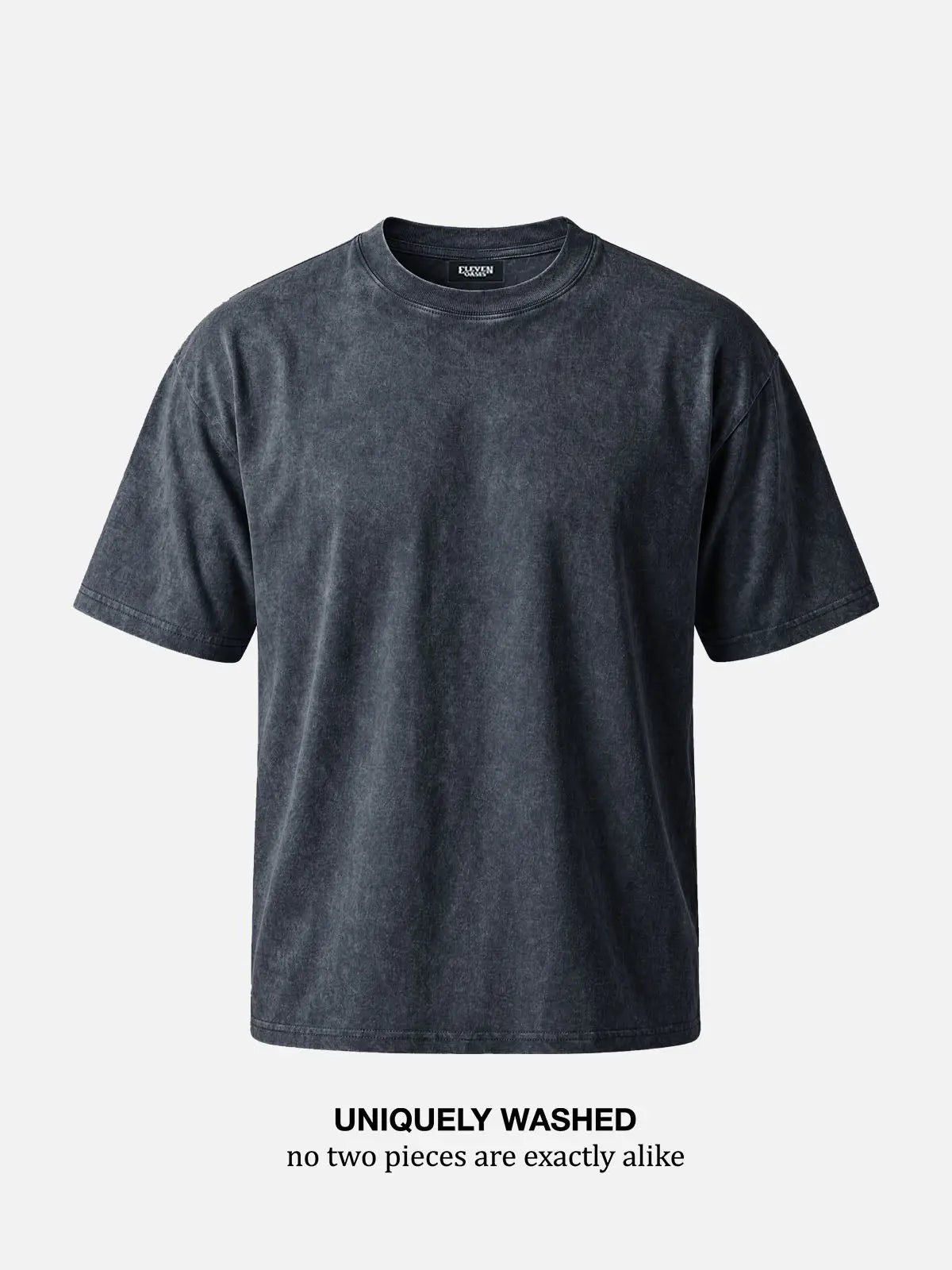 Men's Mineral Wash Cotton Short Sleeve T-Shirt Eleven Oasis