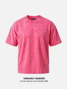 Men's Mineral Wash Cotton Short Sleeve T-Shirt Eleven Oasis
