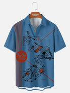 Men's Pop Culture 70's-80s Nostalgia Short Sleeve Shirt ElevenOasis