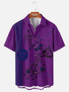 Men's Pop Culture 70's-80s Nostalgia Short Sleeve Shirt ElevenOasis