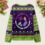 Ugly Christmas Sweater What Doesn't Kill You Mutates and Tries Again Sweatshirt Eleven Oasis