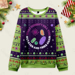 Ugly Christmas Sweater What Doesn't Kill You Mutates and Tries Again Sweatshirt Eleven Oasis
