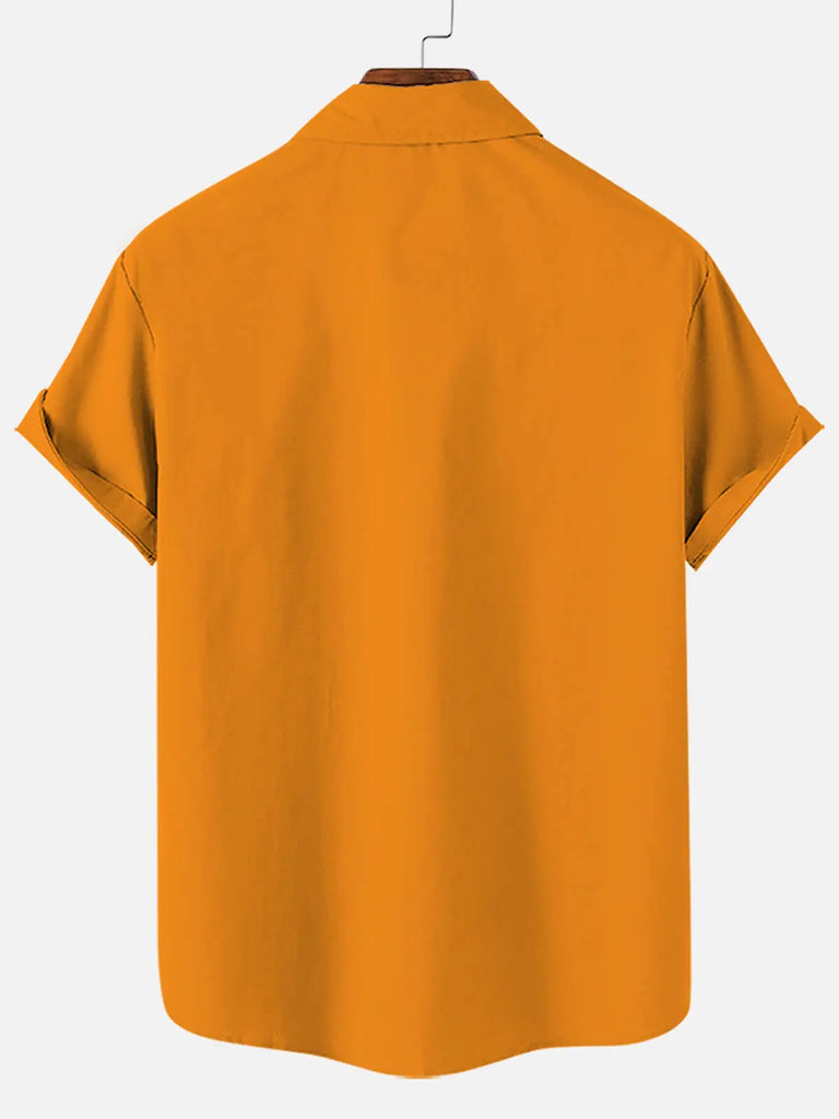 Thanksgiving Day Men's Short Sleeve ShirtMens short sleeve shirts Big and tall Mens shirts Short sleeve shirts for men Mens 4xl shirts Casual short sleeve shirts