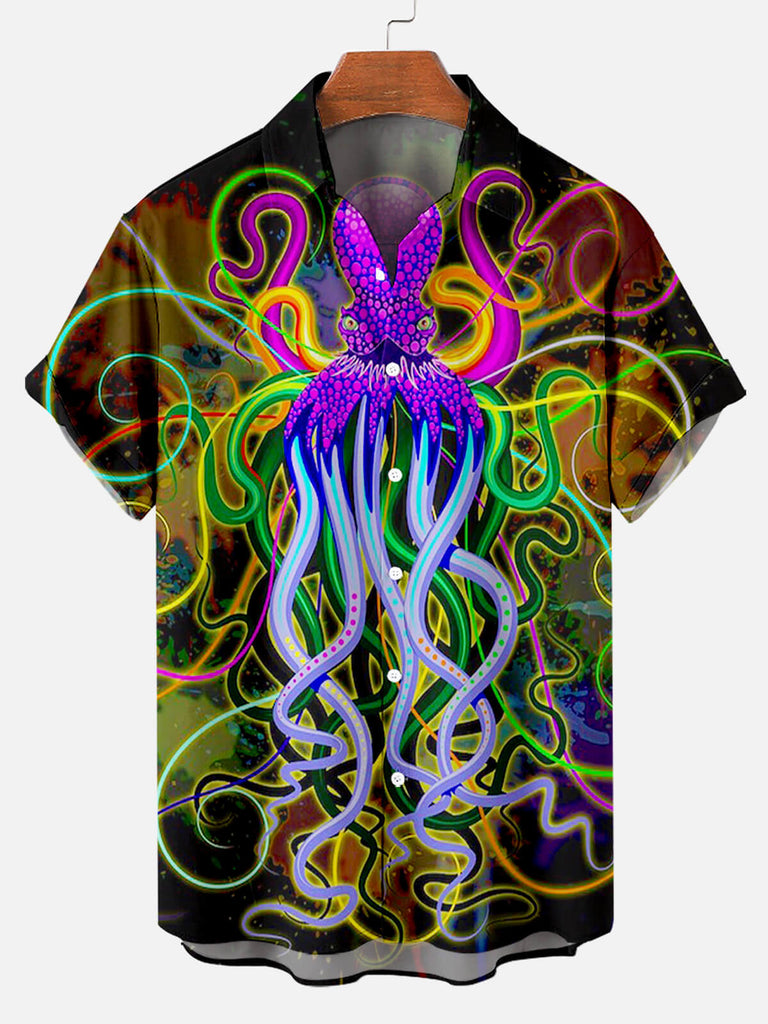 Urban Backwoods Cthulhu Cthups Uomo T-Shirt Blu Taglia 4XL Urban Backwoods Cthulhu Cthups Uomo T-Shirt Blu Taglia 4XL
