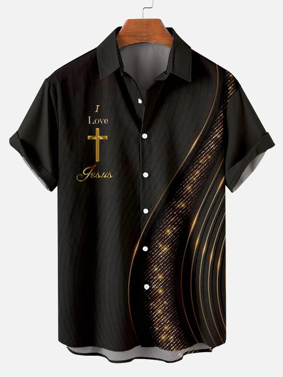 Gorgeous Striped Cross Pattern Men's Short Sleeve TopsMens short sleeve shirts Big and tall Mens shirts Short sleeve shirts for men Mens 4xl shirts Casual short sleeve shirts