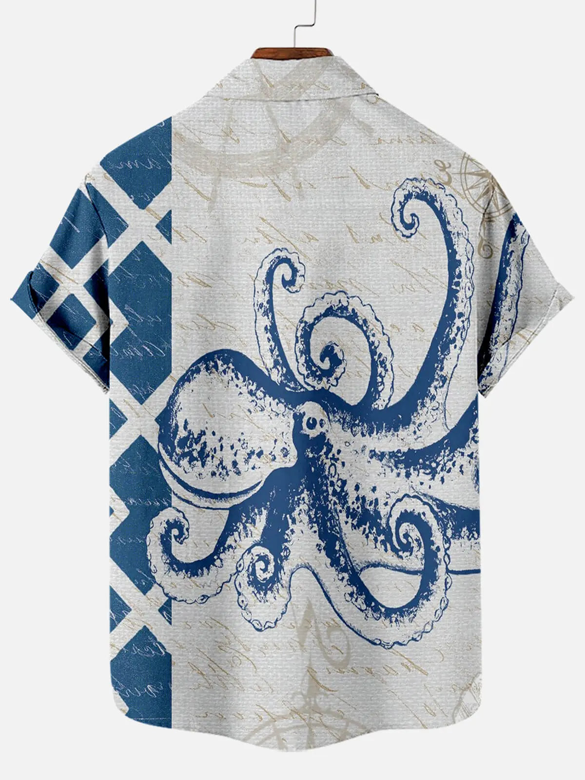 Cthulhu Octopus Pattern Men's Short Sleeve TopsMens short sleeve shirts Big and tall Mens shirts Short sleeve shirts for men Mens 4xl shirts Casual short sleeve shirts