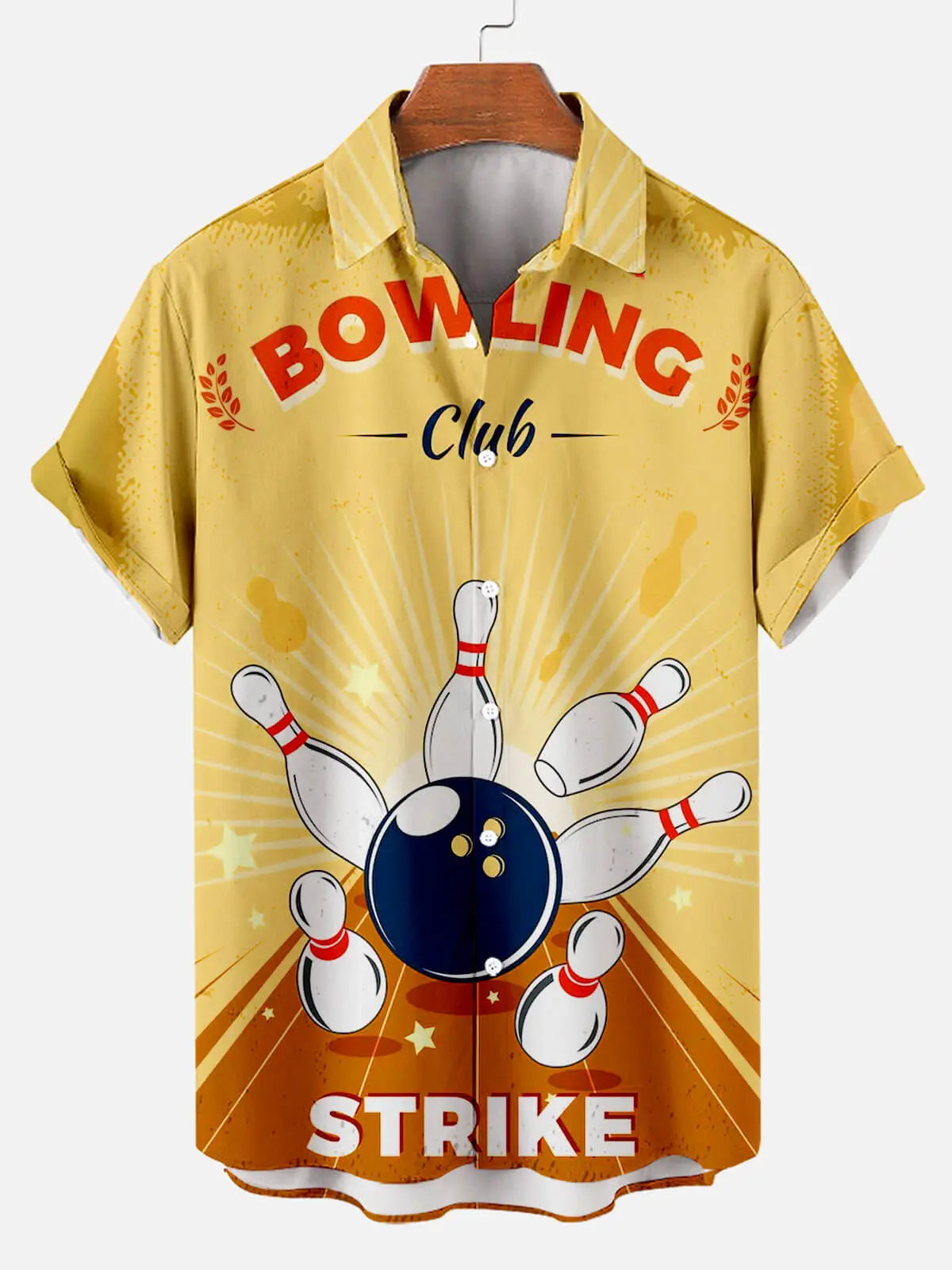 Men's Bowling Elements Short Sleeve ShirtMens short sleeve shirts Big and tall Mens shirts Short sleeve shirts for men Mens 4xl shirts Casual short sleeve shirts