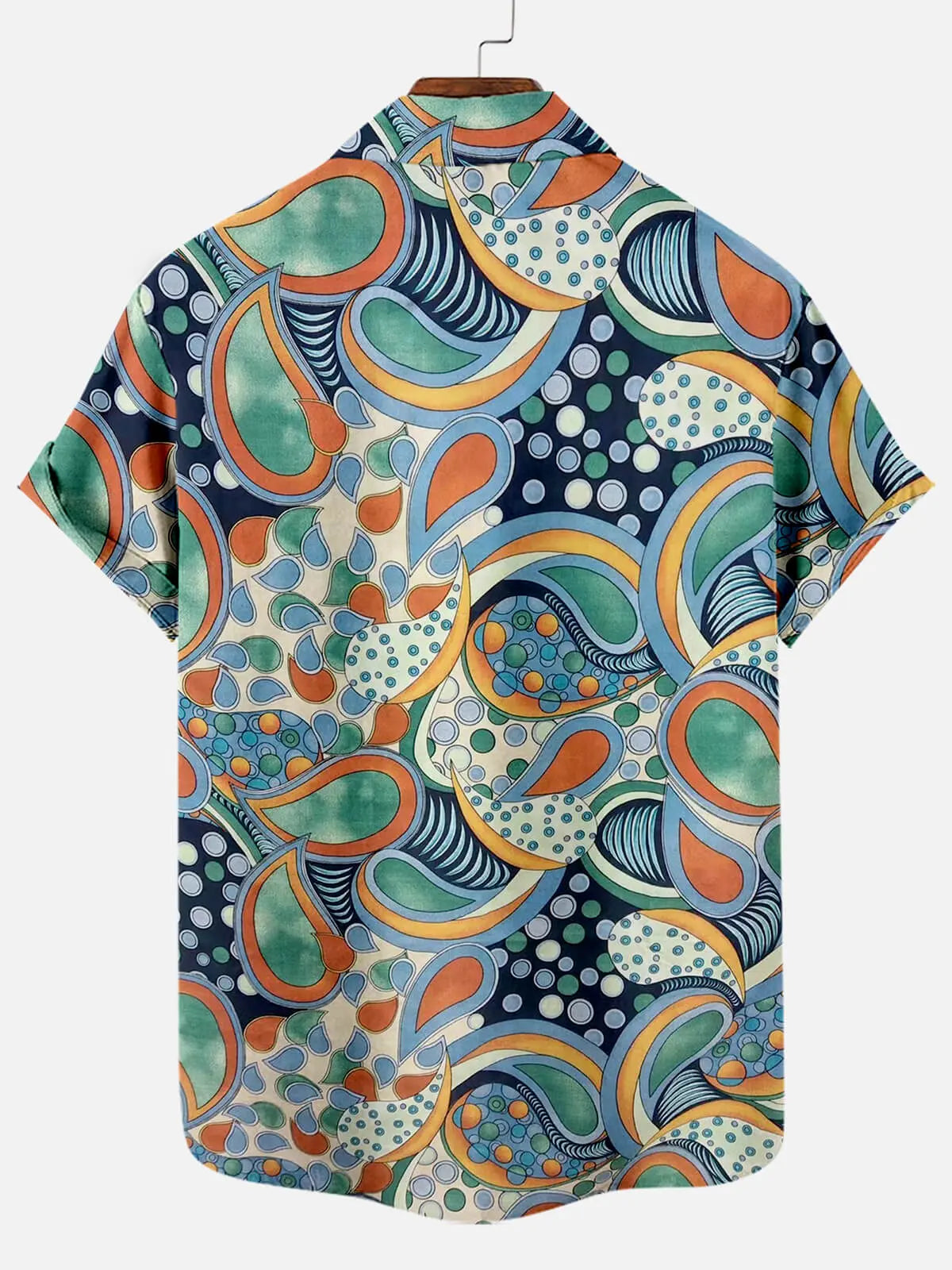 Retro Ethnic Pattern Men's Short Sleeve TopsMens short sleeve shirts Big and tall Mens shirts Short sleeve shirts for men Mens 4xl shirts Casual short sleeve shirts