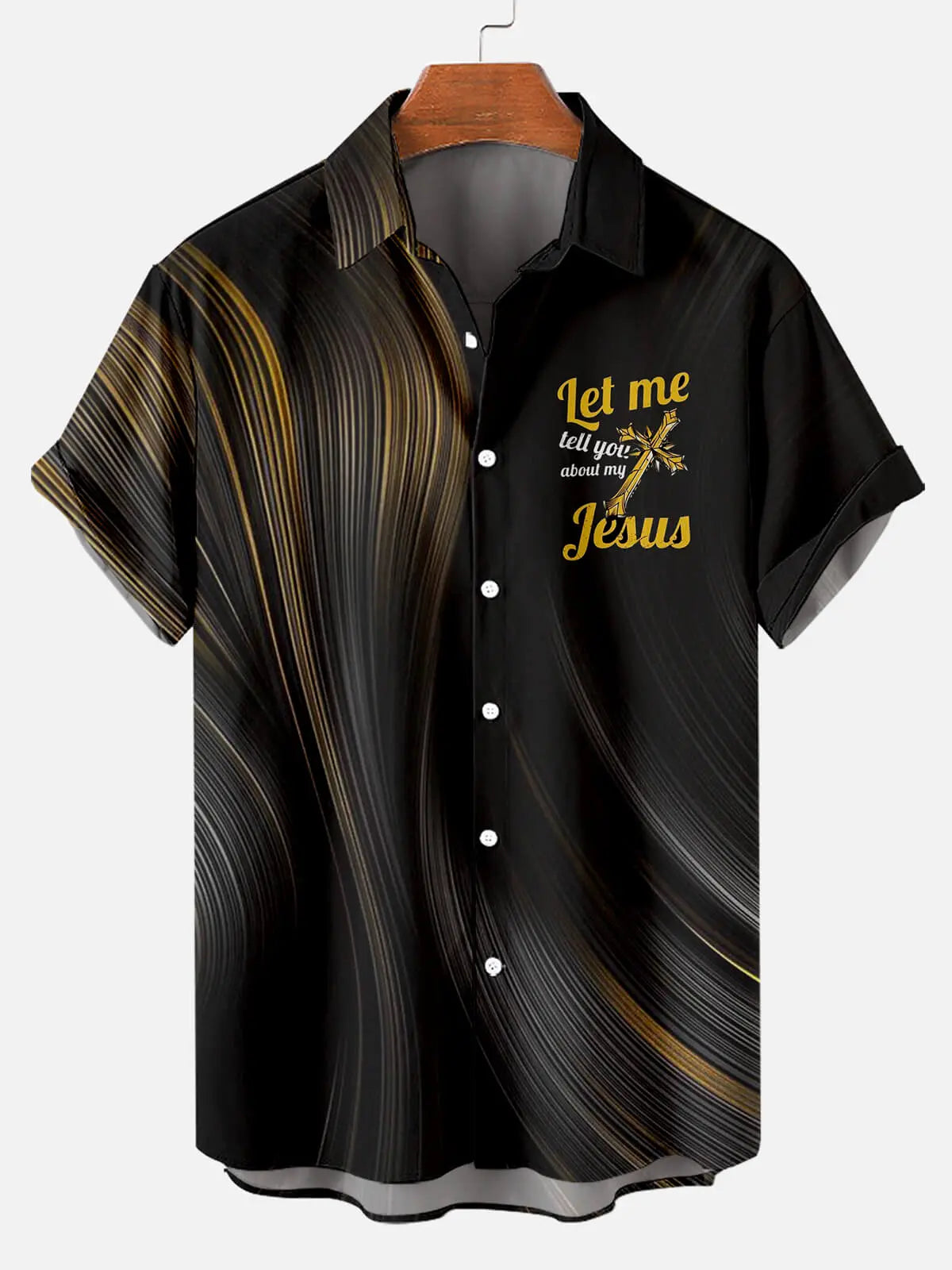 Gorgeous Striped Cross Pattern Men's Short Sleeve TopsMens short sleeve shirts Big and tall Mens shirts Short sleeve shirts for men Mens 4xl shirts Casual short sleeve shirts