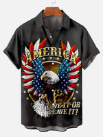 Flag Day Pattern Men's Short Sleeve ShirtMens short sleeve shirts Big and tall Mens shirts Short sleeve shirts for men Mens 4xl shirts Casual short sleeve shirts