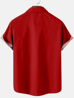 Happy Christmas Music Men's Short Sleeve ShirtMens short sleeve shirts Big and tall Mens shirts Short sleeve shirts for men Mens 4xl shirts Casual short sleeve shirts